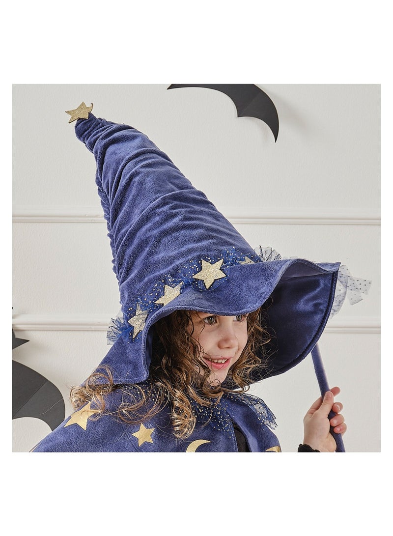 Ginger Ray Wizardess Navy Hat - Image 1