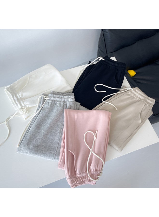 XINYANG Summer High-waist Wide-leg Pants For Women - Slimming Side Slit Versatile Air Pants, Floor-length Trousers, Straight-leg Pants - Image 5