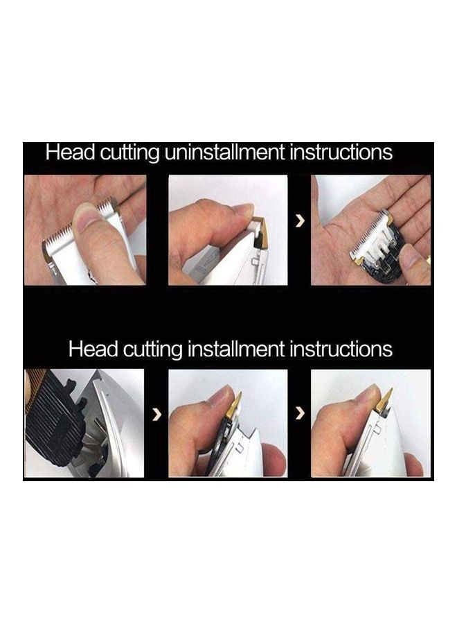 NIBEMINENT Professional Low Noise Cordless Dog Grooming Kit Multicolour - Image 5