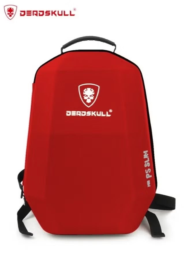 DEADSKULL DeadSkull PlayStation 5 Slim Travel Backpack 2.0 – Premium Shockproof, Water-Resistant PS5 Slim Console Backpack with Hard Shell Protection | Large Storage for Controllers, Games, Cables, VR Headset & 15” Laptop | Anti-Theft Design, Ergonomic Carry - Image 1