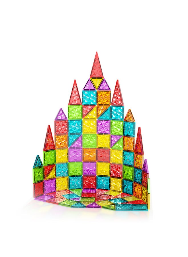 Color Window Magnetic Piece Building Blocks Kidsren's Educational Toys Assembled Pipes Boys And Girls Multi-Functional Intellectual Puzzle Magnets-Specifications:Zz029 (24 Sets/box, Starting From Box)  - Image 4