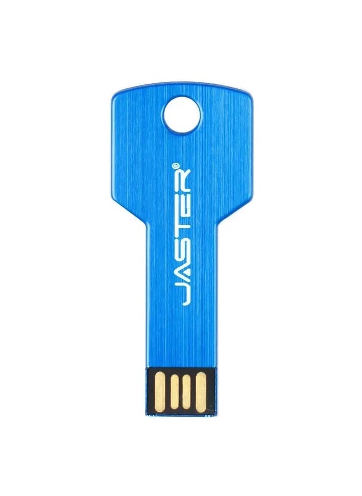 JASTER - Metal Key Shape USB 2.0 Flash Drives Waterproof Memory Stick, Real Capacity U Disk High Speed Storage 64GB - Image 1