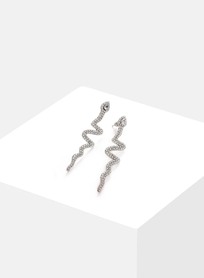 سوهي أقراط متدلية اصطناعية عصرية