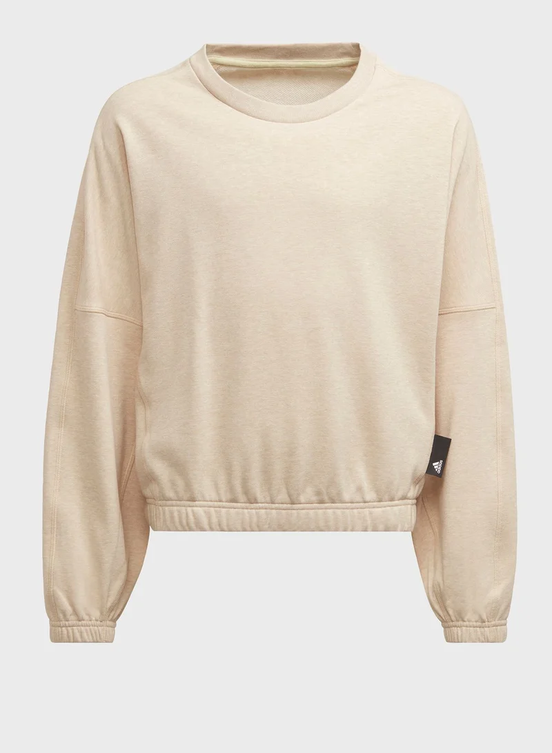Adidas Youth Botanical Dye Sweatshirt