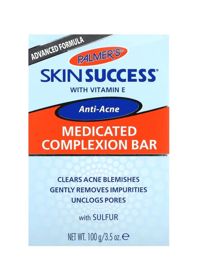 PALMER'S - Palmer's Skin Success Anti-Acne Medicated Complexion Bar 3.5 oz (100 g) - Image 1