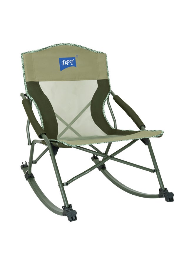 دي بي تي كرسي تخييم قابل للطي كرسي رحلات اخضر مقاس53*35*38.5*80سم - Image 1