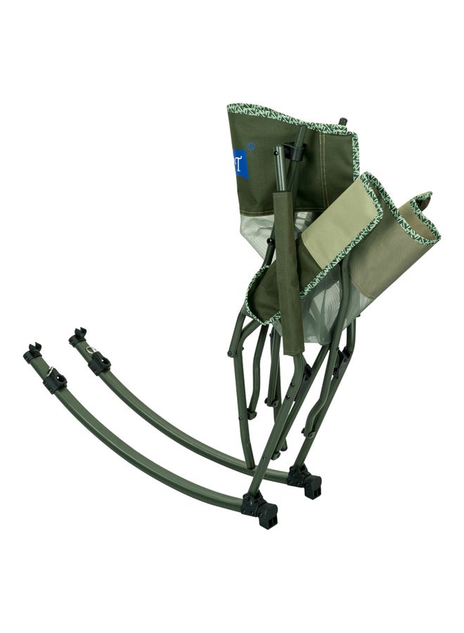 دي بي تي كرسي تخييم قابل للطي كرسي رحلات اخضر مقاس53*35*38.5*80سم - Image 5