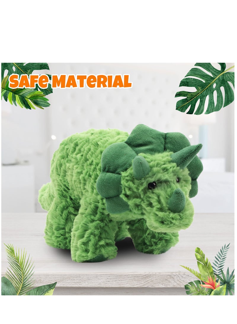 Soft Triceratops Stuffed Animal Soft Plushie Dinosaur Plush Toy Adorable Gift for Boys Girls Kids Toddlers, Green, 15'' - pzsku/Z7162EF836505FE663C93Z/45/_/1721456444/c4929eb0-a315-4246-93bd-da678703b465