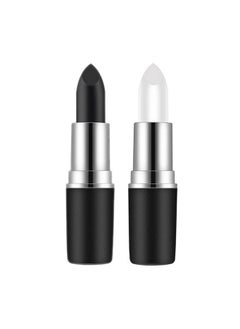 Mysense Black And White Face Body Paint Stick, Eye Black Stick For Sports Baseball Softball Football, Blendable Cream Facepaint For Halloween Costume Clown Skull Skeleton Cosplay Makeup  - Image 1