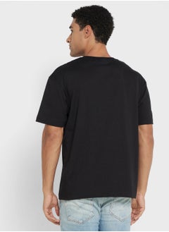CALVIN KLEIN Logo Crew Neck T-Shirt  - Image 2