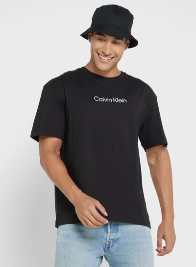 CALVIN KLEIN Logo Crew Neck T-Shirt
