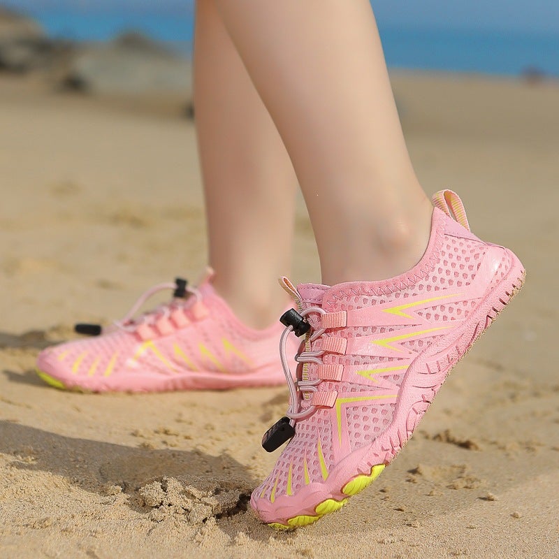 New Model Outdoor Children''s Non-Slip Barefoot Shoes, Swimming and River Tracing Shoes, Lightweight and Breathable Parent-Child Shoes, Five-Toe Sports Shoes - Image 4