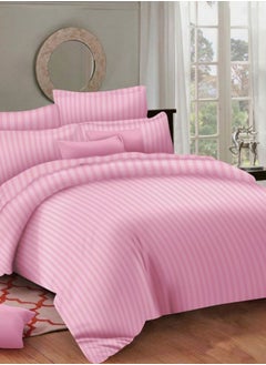 EXPRESS BEDSHEETS King Size Cotton Bedding Set – 3 Pieces (1 Flat Sheet, 2 Pillowcases), Luxurious, Modern & Breathable 100% Cotton Cover Set  - Image 1