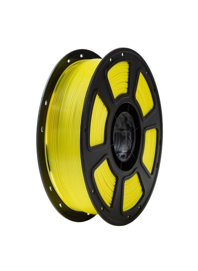 RobotGCC PETG Soft Yellow 3D Printer Filament 1.75mm 1KG, Durable Low-Warping Material, Muted Soft Yellow PETG for Interior Accessories and Calm Displays - Image 1