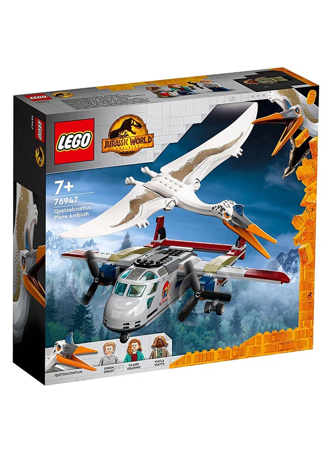 LEGO Jurassic World Quetzalcoatlus Plane Ambush 76947 Building Kit (306 Pieces) - Image 2