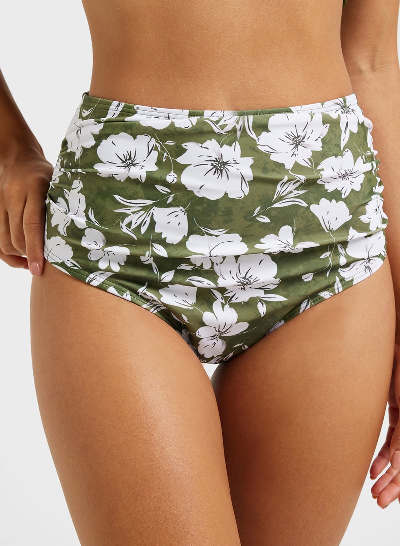 ELLA Printed Bikini & Floral Sarong - Image 4