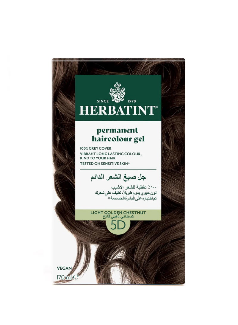 Herbatint Permanent Haircolor Gel 5D 170ml