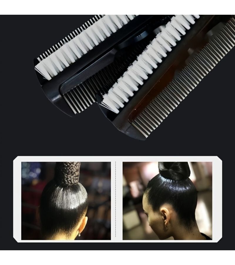 1 Set of 2 Double Sided Hair Care Comb Suitable for Dyeing Conditioning and Hair Cutting A Must Have for Latin Dance Contestants for Salons and Home Use - Image 3