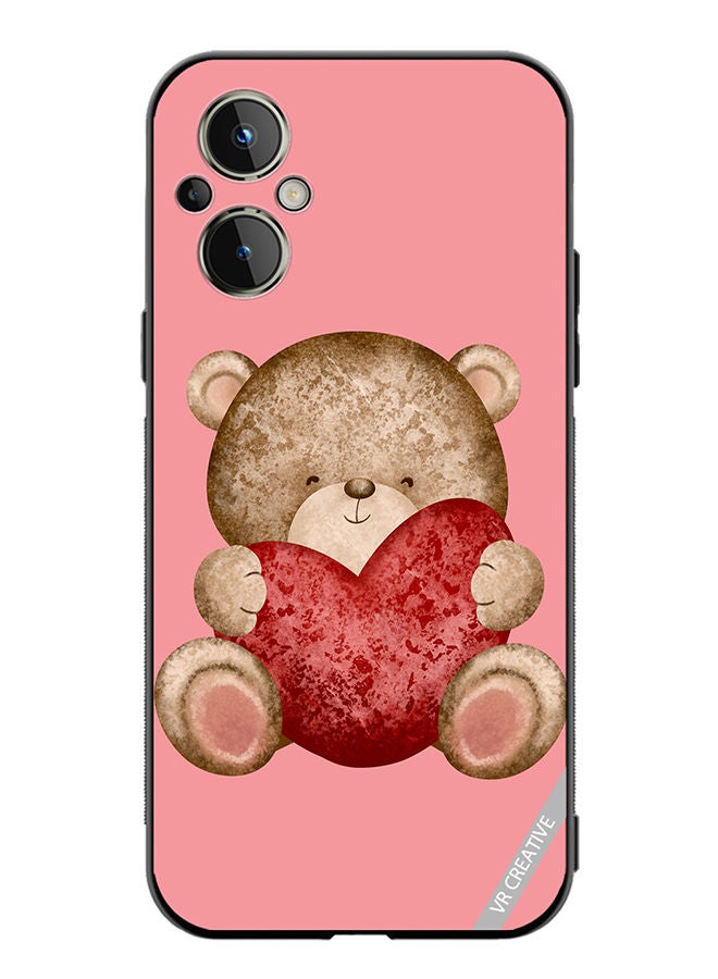 VR CREATIVE Protective Case Cover For OnePlus Nord N20 5G Bear Love Design Multicolour - Image 1