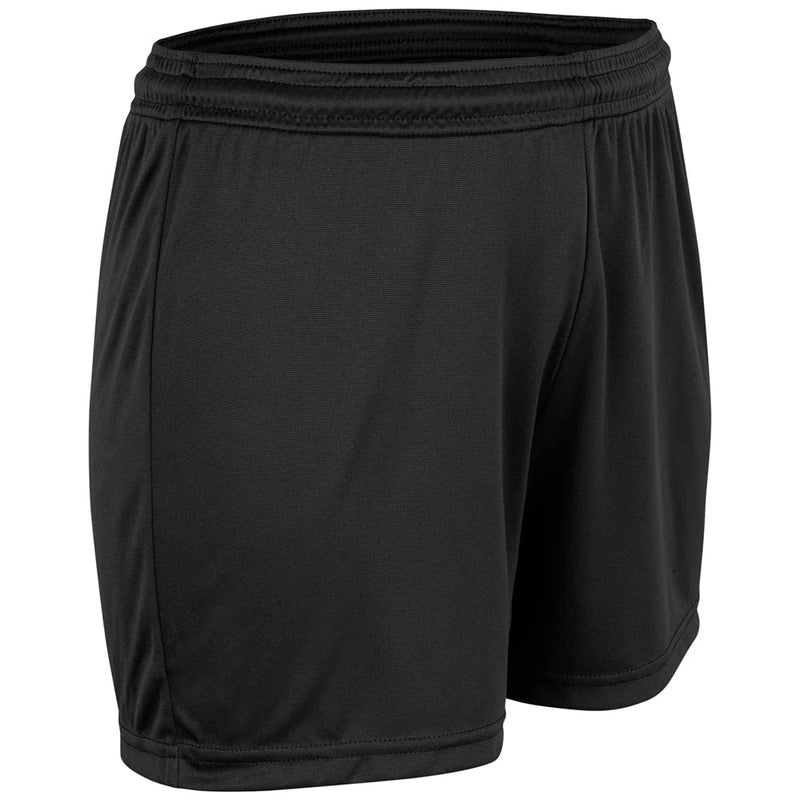 Champro Vision Athletic Shorts, Girls' Medium, Black - Image 1