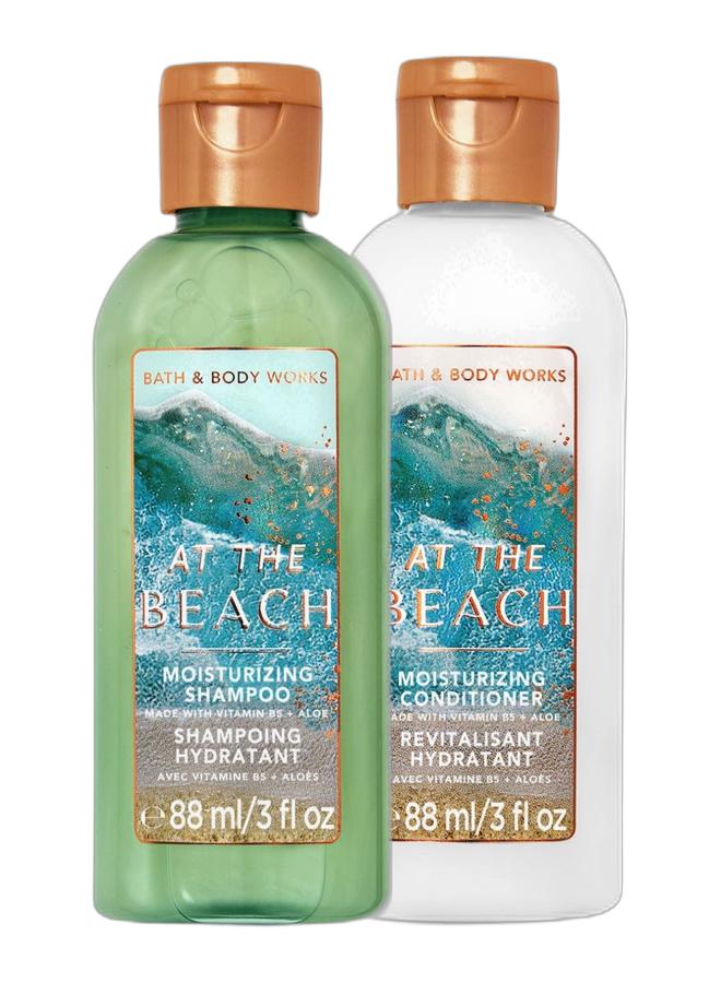 Bath & Body Works At The Beach Travel Size Shampoo & At The Beach Travel Size Conditioner Bundle - Image 1