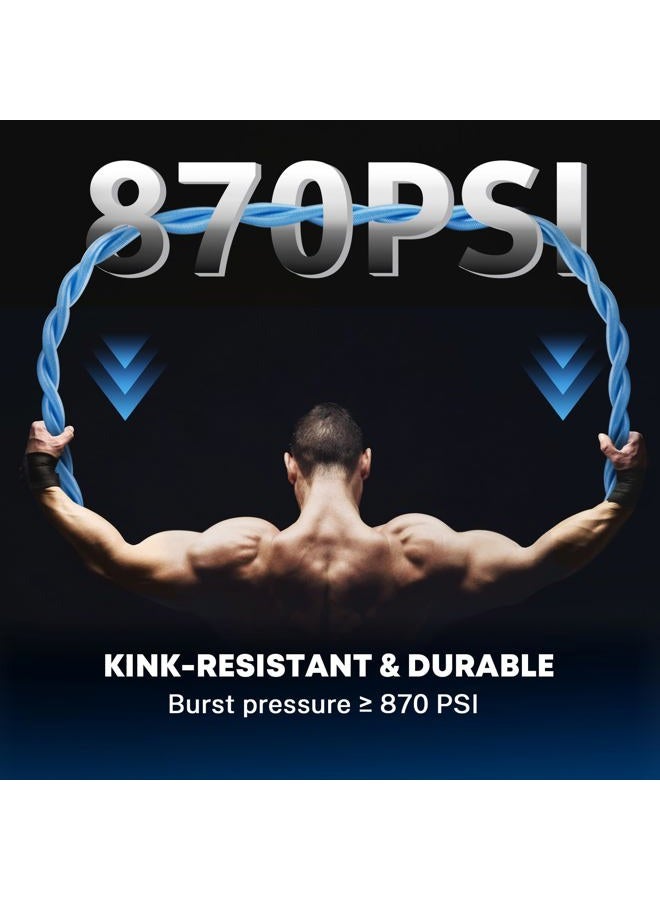 Kohree KR2142 25ft RV Water Hose, Heavy-Duty Reinforced PVC Construction, Blue, 25' - Image 5