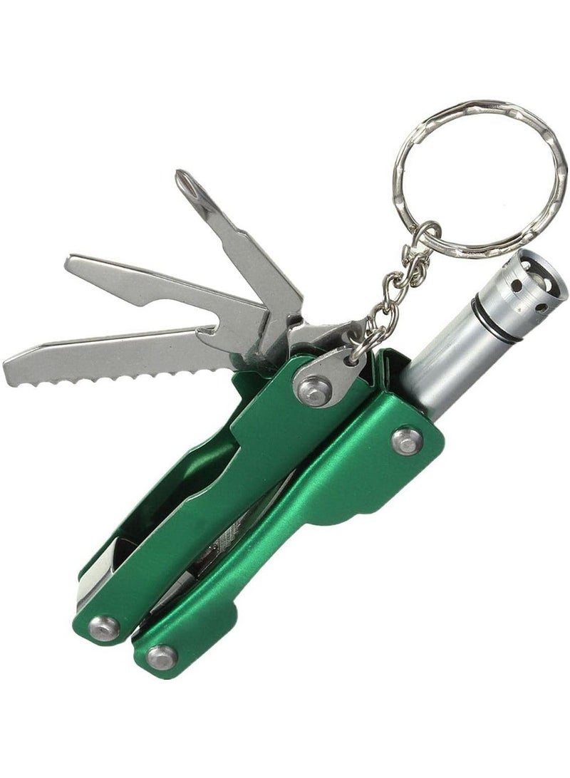 أداة متعددة الوظائف للجيب 🛠️ (سويسري) - قابلة للطي ومزودة بمصباح LED - Image 1