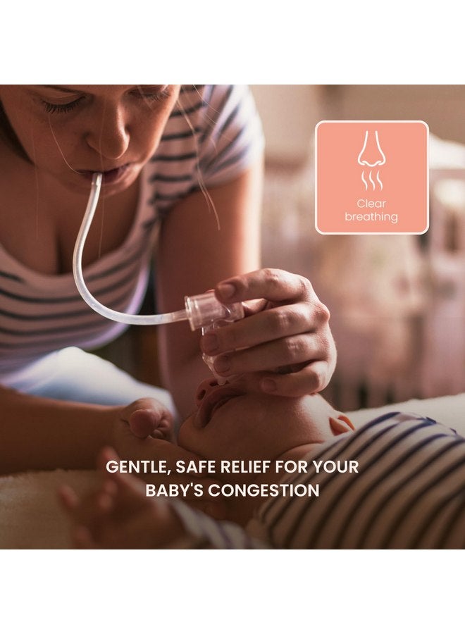 TensCare Nasal Aspirator - Helps to Clear Your Babys Blocked Nose and Removes Snot. Comes with Reusable and Cleanable Filters. - Image 2