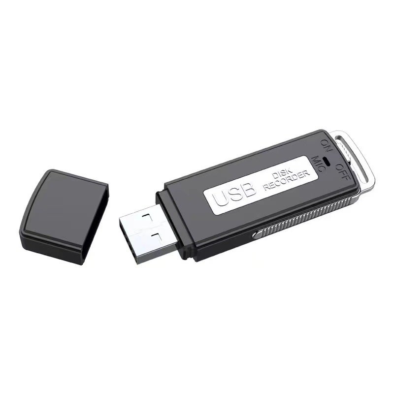 سجل أجهزة USB المصغرة، ذاكرة USB سعة 16 جيجا بايت، خفض الضوضاء، سجل ذكي، محرك أقراص قابل للإزالة USB