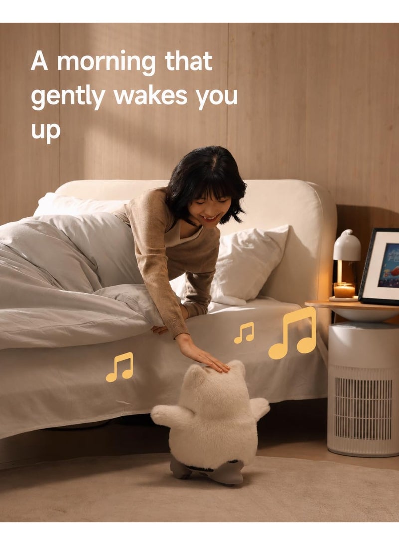SwitchBot KATA Friends AI Pet Robot Emotional Companion Plush Smart Interactive Robot with LLM & VLM On-Device AI Learning, Voice & Vibration Control, Dress-Up Fluffy Companion Toy for Comfort & Daily Interaction - Image 5