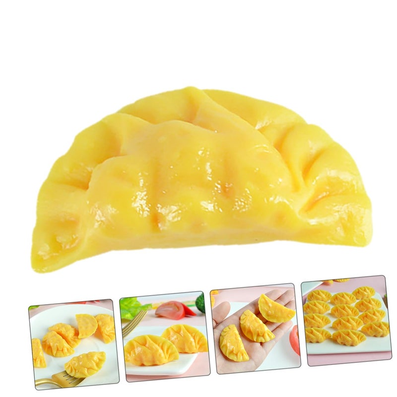 6Pcs Realistic Fake Dumpling Models For Restaurant Display Supermarket Decoration - Image 4