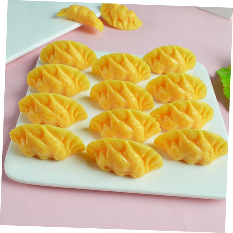 6Pcs Realistic Fake Dumpling Models For Restaurant Display Supermarket Decoration - Image 5