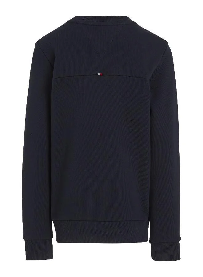 تومي هيلفيغر STAMP EMBROIDERY REG SWEATSHIRT