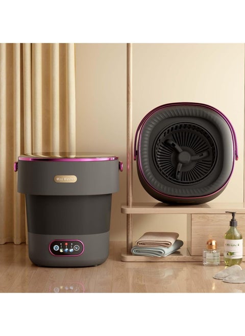 Portable Folding Mini Washing Machine for Underwear Baby Clothes Suitable for Apartments Dormitories Camping And Travel