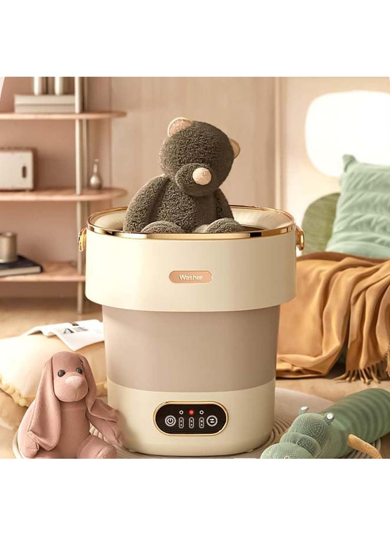 AROAQ - Portable Folding Mini Washing Machine for Underwear Baby Clothes Suitable for Apartments Dormitories Camping And Travel - Image 1
