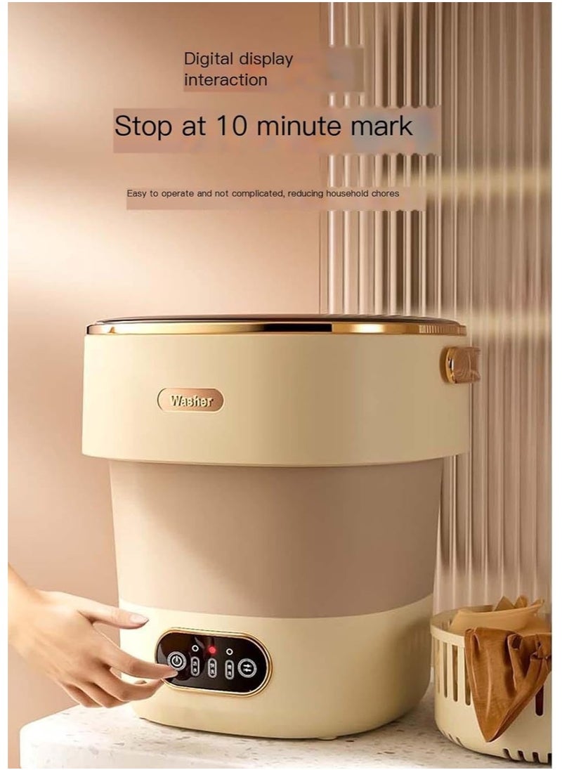 AROAQ - Portable Folding Mini Washing Machine for Underwear Baby Clothes Suitable for Apartments Dormitories Camping And Travel - Image 1