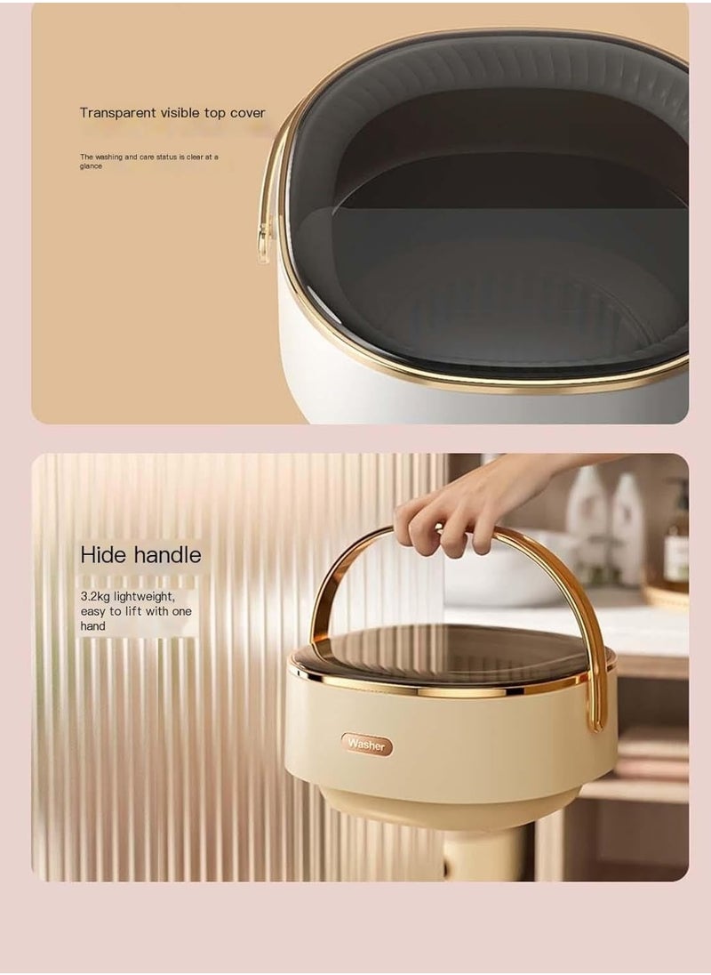 AROAQ - Portable Folding Mini Washing Machine for Underwear Baby Clothes Suitable for Apartments Dormitories Camping And Travel - Image 1