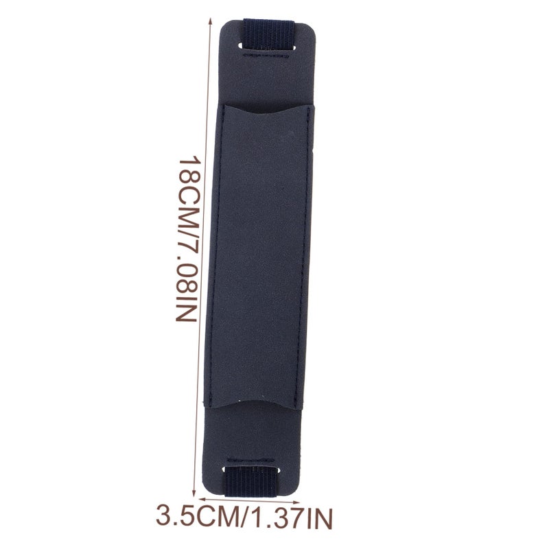 Vintage PU Leather Pen Case Elastic Band Sleeve For Fountain Pens Notebook Travel - Image 3