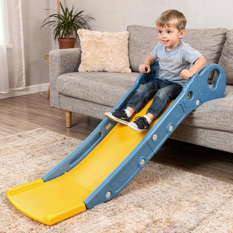 Funsland Indoor Sofa Slide for Kid: Toddler Slide Suitable for Sofa,Bed and Stair Side - Growth Partner for 1 2 Year Old Baby - Image 1