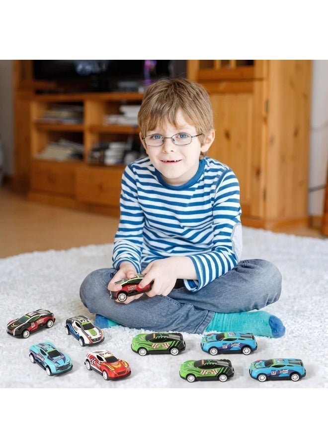 TOY GARDEN 25 Pcs Alloy Toy Car Parking Set for Kids – Multi-Level Playset with Mini Diecast Cars, Ramps, and Tracks, Gift for Boys - Image 3