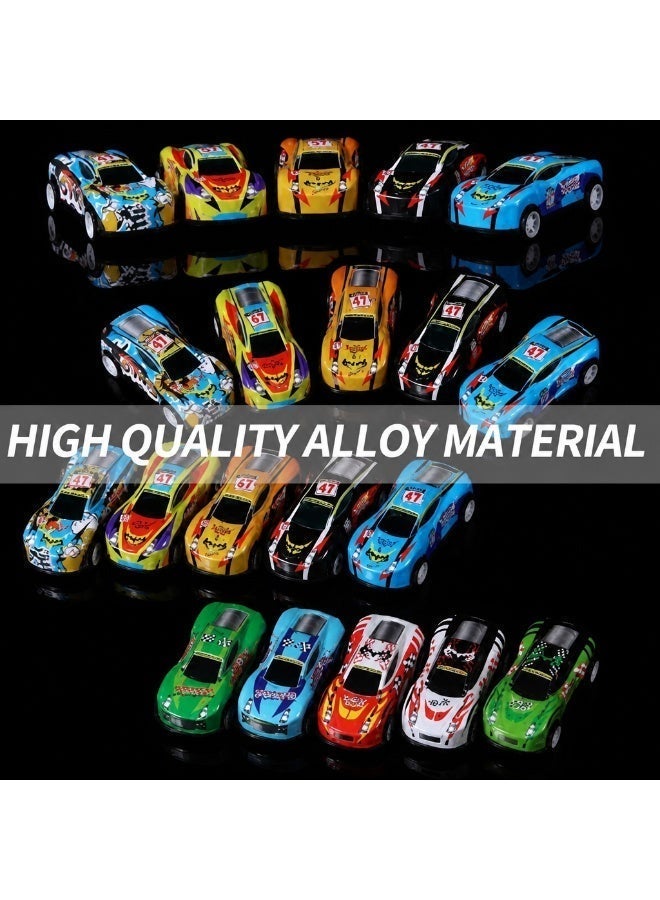 TOY GARDEN 25 Pcs Alloy Toy Car Parking Set for Kids – Multi-Level Playset with Mini Diecast Cars, Ramps, and Tracks, Gift for Boys - Image 5