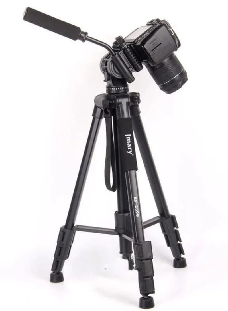 Jmary KP-2599 Professional Aluminium + Monopods Tripod For DSLR Camera Video Photo Tripod - Image 5