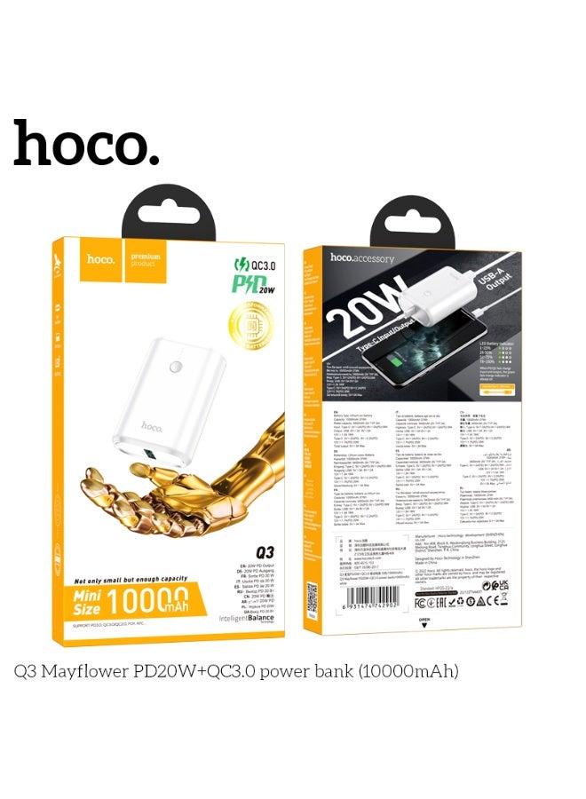 hoco. Q3 PD20W+QC3.0 Power Bank(10000mAh) - Image 4