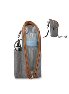 Semme Baby Bottles, Bottle Warmer Bag, Portable Beverage And Baby Bottle Warmer Ideal For Car Travel, Shopping  - Image 1
