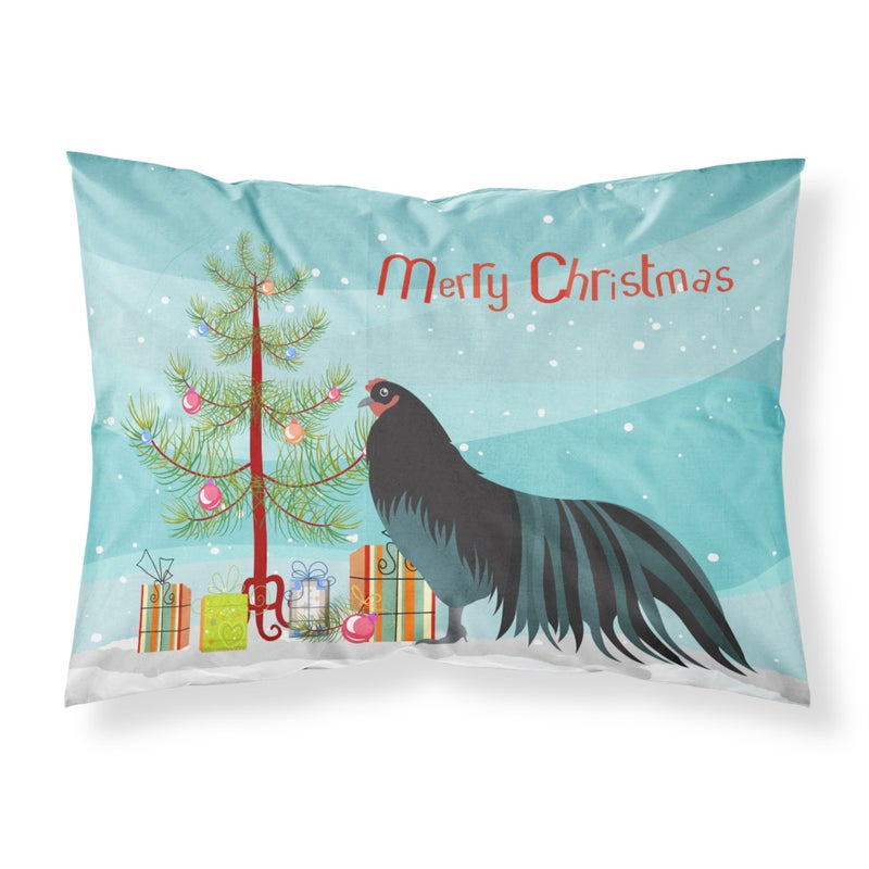""Caroline's Treasures Sumatra Chicken Christmas Pillowcase  Standard  Multicolor""