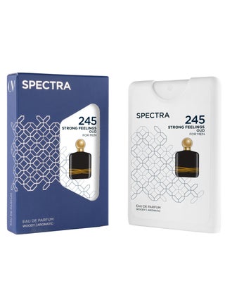 Spectra Pocket 245 Strong Feelings Oud EDP Perfume For Men 18ml