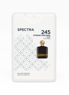Spectra Pocket 245 Strong Feelings Oud EDP Perfume For Men - 18ml  - Image 2