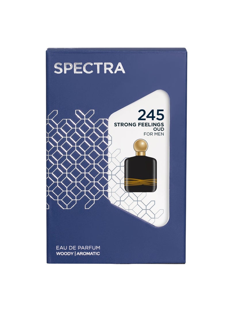 Spectra Pocket 245 Strong Feelings Oud EDP Perfume For Men - 18ml - Image 3