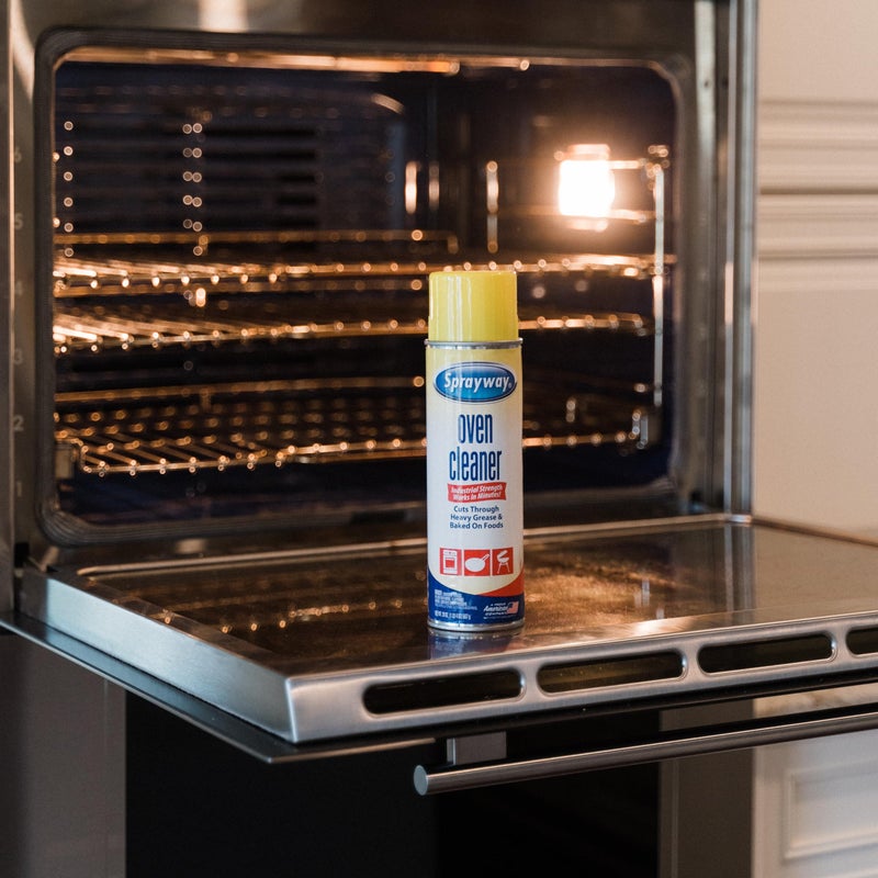Sprayway Heavy-Duty Oven & Grill Cleaner, Removes Oil & Grease, 20 Oz, 1.25 Pound (Pack of 1), 20 Fl Oz (SW824R) - Image 4