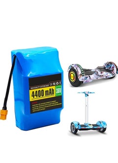 ELTRAZONE 10S2P 36V Electric Scooter Lithium Battery Pack | 36V 4.4Ah Hoverboard & Balanced Scooter Battery, with XT60 Plug, Ideal for Scooter, Twist Car & 18650 Battery Applications  - Image 1